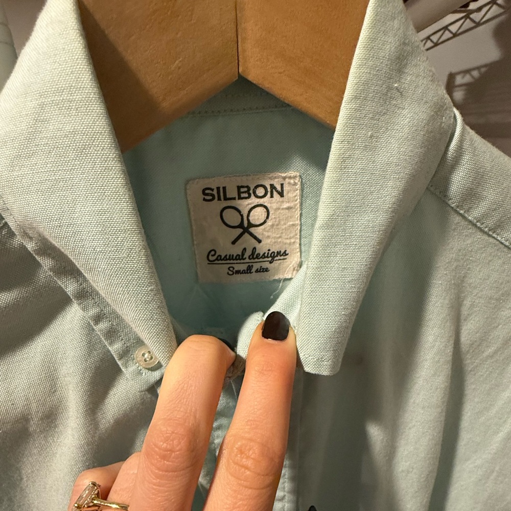 Silbon button down. Small - Picture 2 of 2